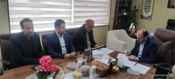 دیدار مسئولین شبکه بهداشت و درمان شهرستان هرسین با ریاست دانشگاه علوم پزشکی کرمانشاه